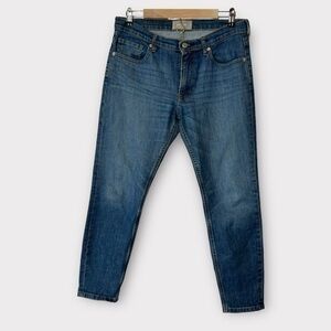 Everlane straight leg ankle jean in medium wash